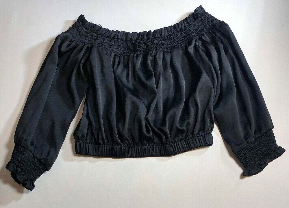 Crop Top by Express Long Sleeve Size Extra Small NWT